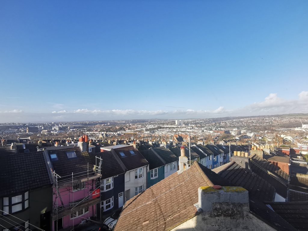 rooftop view