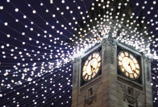 Clock tower in Brighton